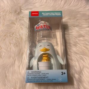 BNIB MINISO Penguin Water Dispenser